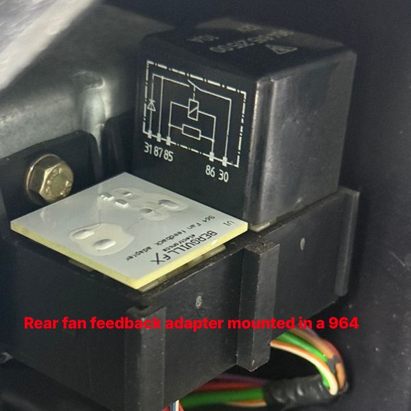 964 Rear fan feedback adapter